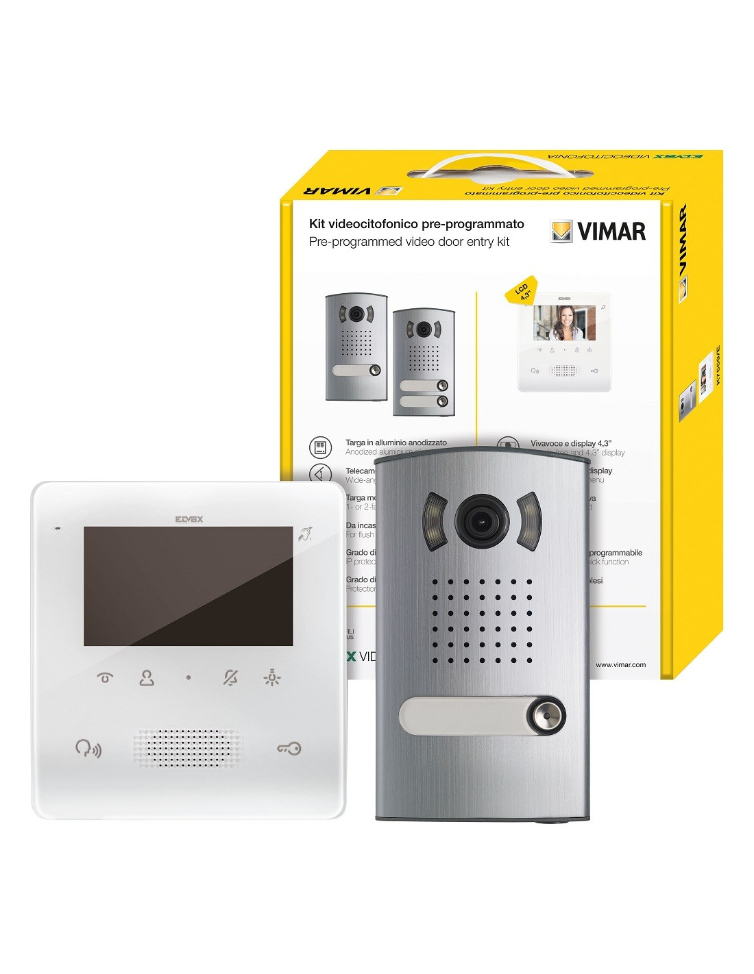 Vimar Elvox video intercom kit: Offers | Elettroclick