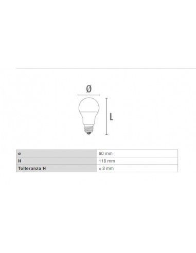 10 LAMPADINE BULBO LED 12W=96W ATTACCO E27 DIMMERABILI DA INTERNO A++  DIMMER