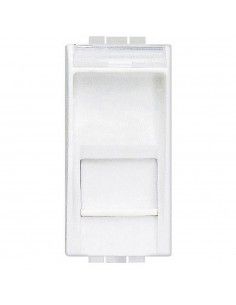 LivingLight White - RJ45 data transmission connector cat. 6