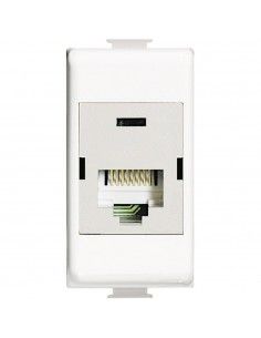 BTicino N4262C6S LivingLight - presa dati RJ45 cat. 6-BTI N4262C6S-BTicino