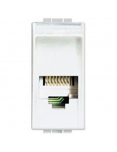 LivingLight White - telephone connector