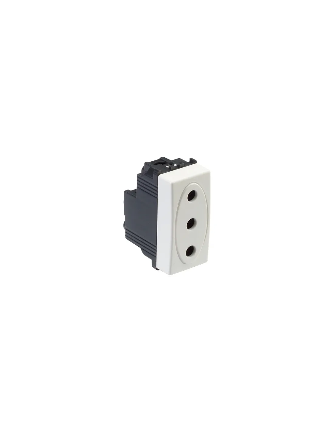 Master MODO Socket 2P+T 16A WHITE MST 36163 | Elettroclick