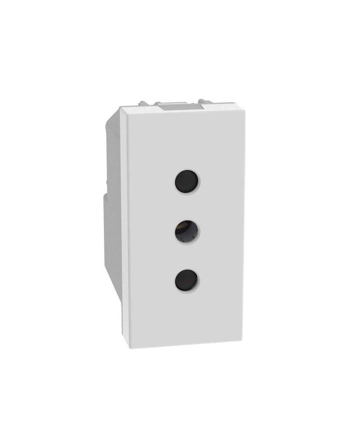ABB Steckdose 2P+T 10A P11 – Klassische Aufputz-Steckdose, Weiß
