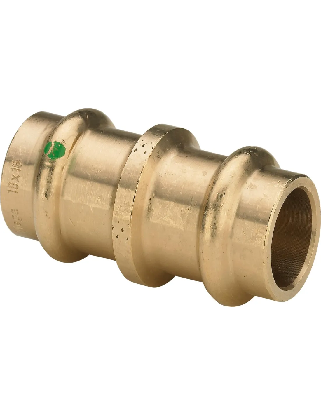 Viega Manicotto di riduzione 18 x 16 Finitura bronzo/lucido Modello ...