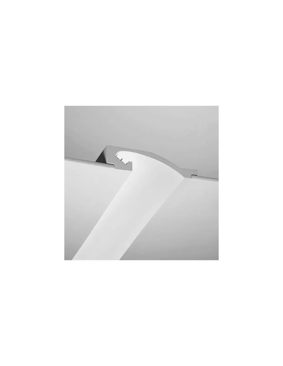 Noble Profile Symmetric Plaster 13Mm Recessed Plaster P1 | Elettroclick