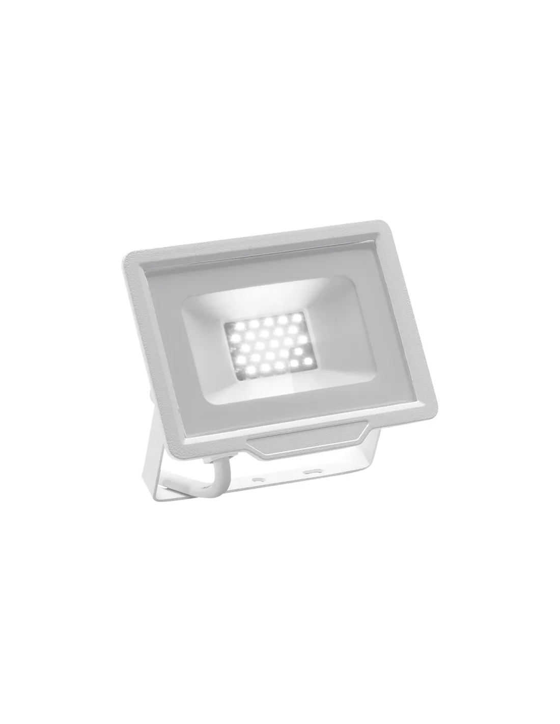 Projecteur LED Gea Luce GES841C - Cadre en aluminium blanc mat