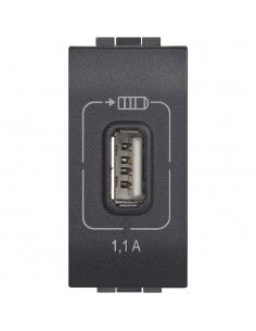 BTicino L4285C1 LivingLight - caricatore USB-BTI L4285C1-BTicino