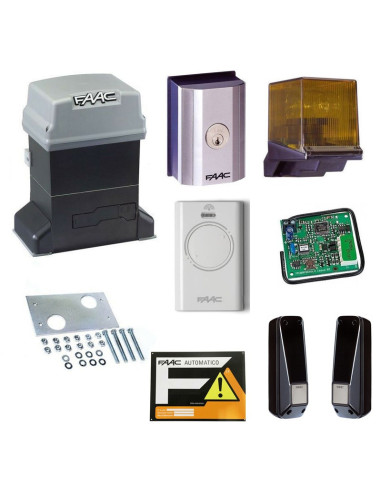 Faac Kit Faac Practical KitKit for sliding gate | Elettroclick