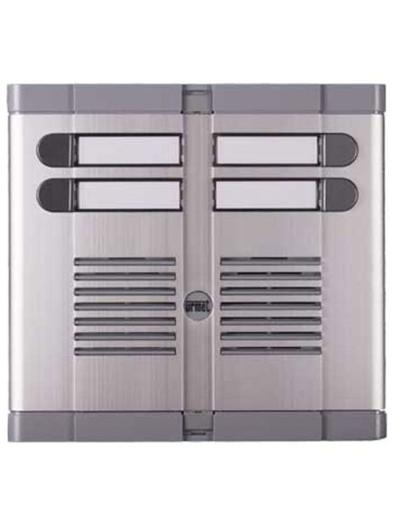 Panel 2 Rows Urmet 4-way intercom panel on two rows, flush-mounted 925/204 ...