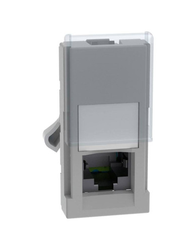 Matix Go Rj45 RJ45 Data Socket Bticino MatixGO CAT6A STP 1 module grey JG4279C6AS ...