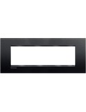 LivingLight | Neutri square plate in anthracite 7-place technopolymer