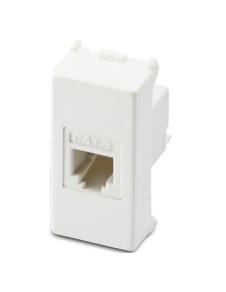 Base ad incasso con presa telefonica GSC bianca