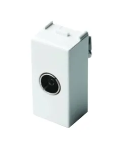 Schneider Electric GGBL7051 - Presa Telefonica RJ11 Lisse, Bianco Opaco, Confezione 10 Pezzi - 2
