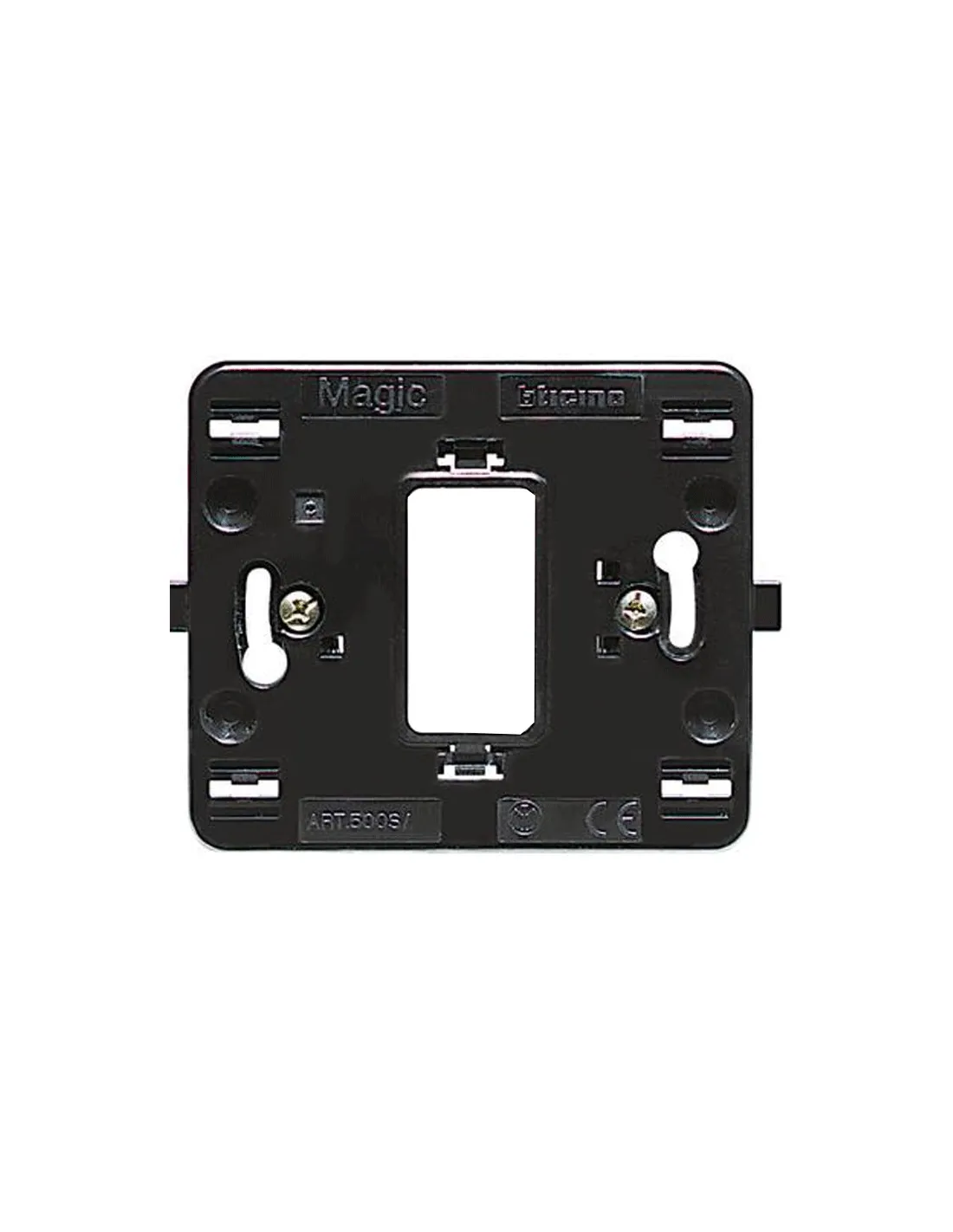 Bticino Magic support 1 place round box 500S/1 | Elettroclick