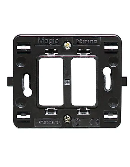 Bticino Magic support 2 separate places for round box 500S/2 | Buy ...