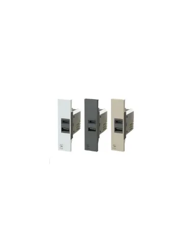 4 Prese Elettriche Duplex Flush Ivory Circle F 433-I - Nuove Con Orecchie Per Montaggio