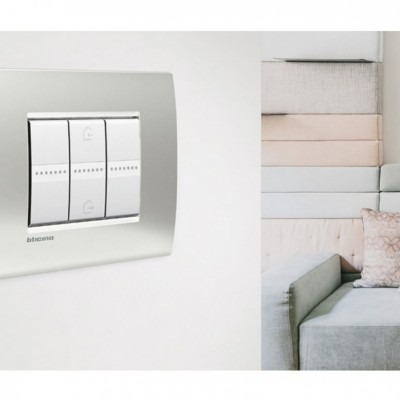 BTicino with LivingLight increasingly home automation, fusion between classic and modern